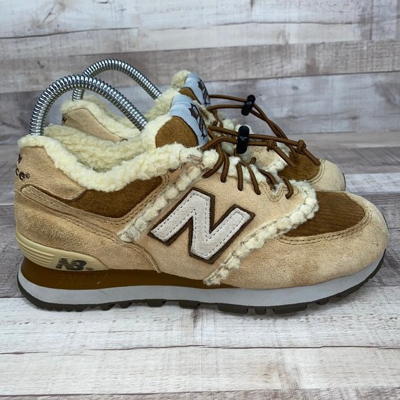 New Balance 574 Riga Wool Lined Lace Up Shoes 6.5 New Balance 574 Riga Wool Lined Lace Up Shoes 6.5